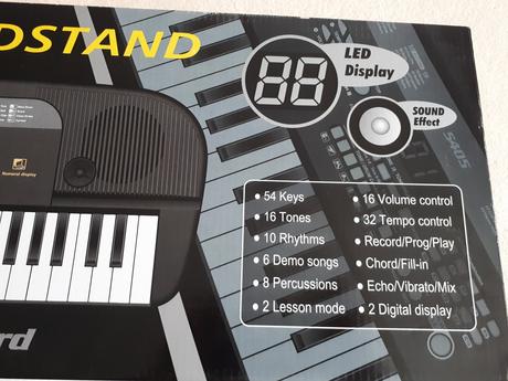 Dětské elektronické klávesy bandstand 5405, 