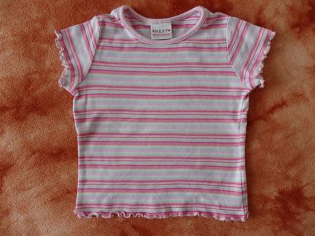 5x pěkné tričko s krátkým rukávem, 86