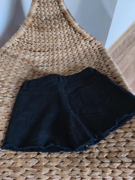 Černé kraťasy s cvočky, george,116