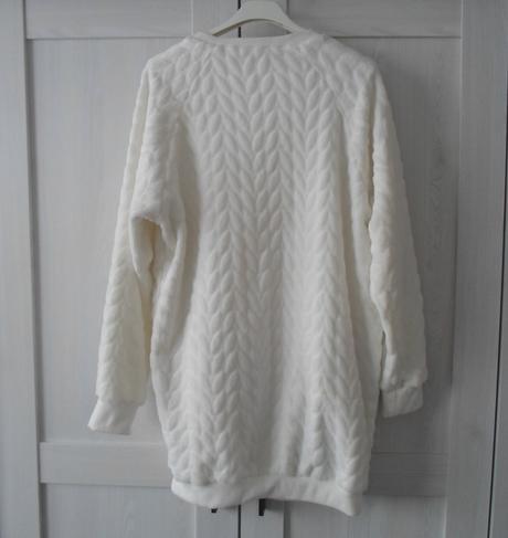 Bílý svetr svetřík mikina, m