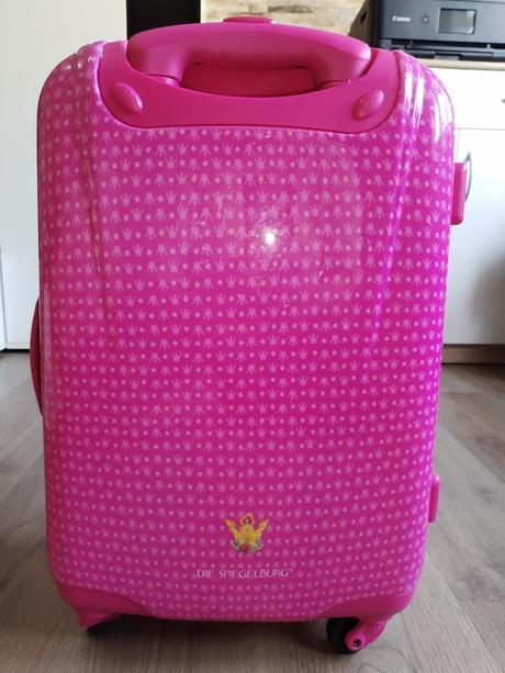 Dívčí cestovní kufr skořepinový, 