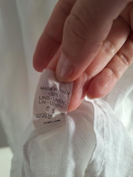 Šaty lněné šaty vel. s, s