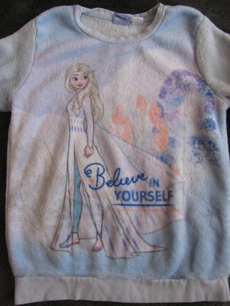Krásná fleecová mikina ledové království elza, disney,116