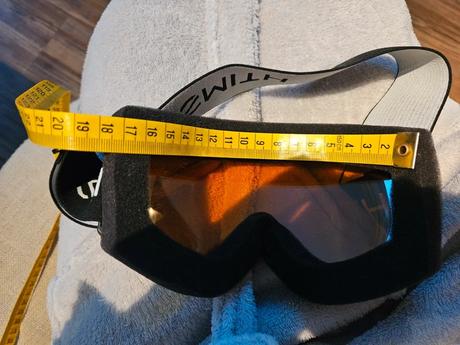 Lyžařské brýle černé oranžové smith, 