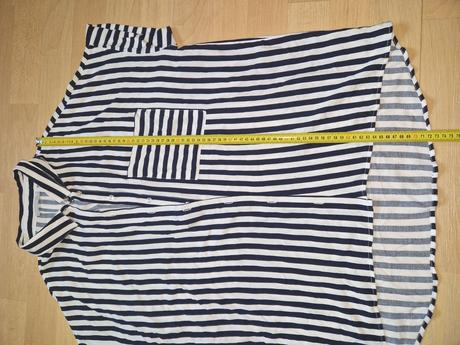 Košile černobílé pruhy fisherfield, 38