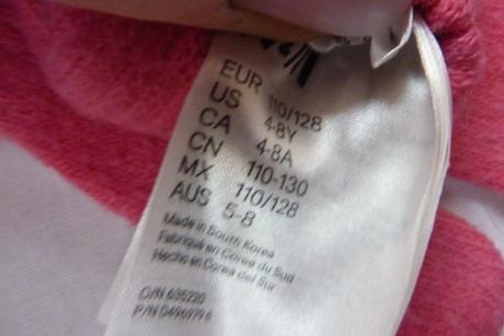 Čepice + rukavice cca 8/9let, 128