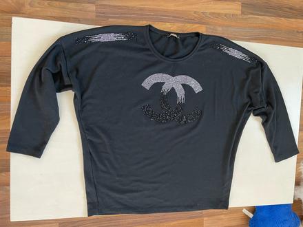 Nový top/triko, vel. 2- cca l-xxl má netop.střih,, xl