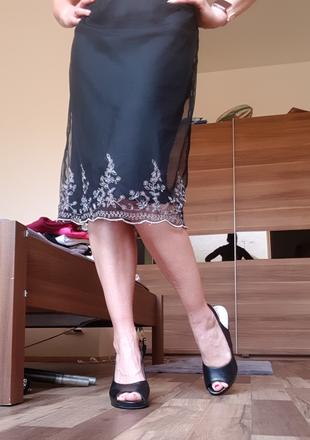 Sukně s výšivkou, esprit,38