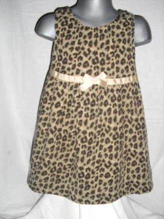 Luxusní teplejší tygrované šaty, next,110