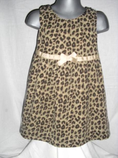 Luxusní teplejší tygrované šaty, next,110