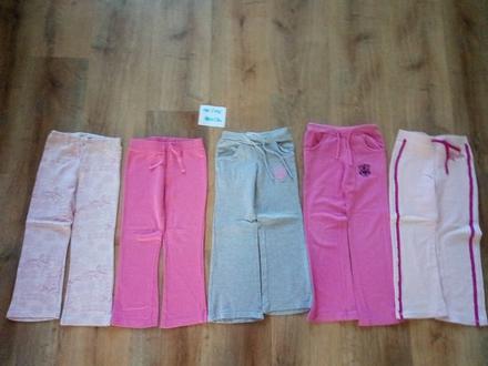 3 x tepláky, vel 110/116, 110