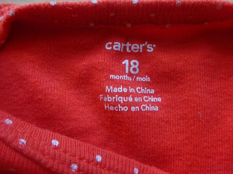 Letní overál červený, vel. 86, carter's,86