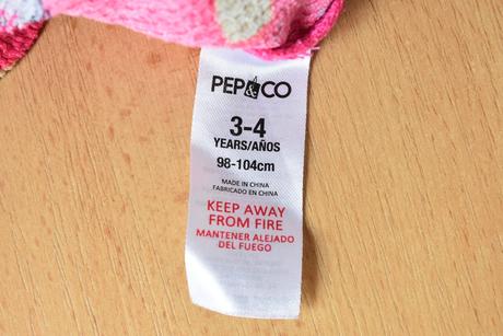 Šaty vel. 3 - 4 roky, pepco,104