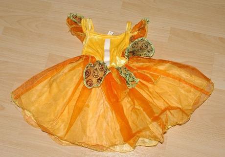 Karnevalové šaty kostým dýňová víla halloween, 