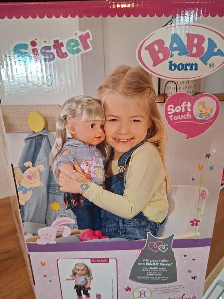 Baby born sister velka panenka sestřička.,