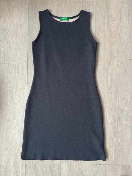 Dámské / dívčí vlněné šaty, benetton, xs, benetton,xs