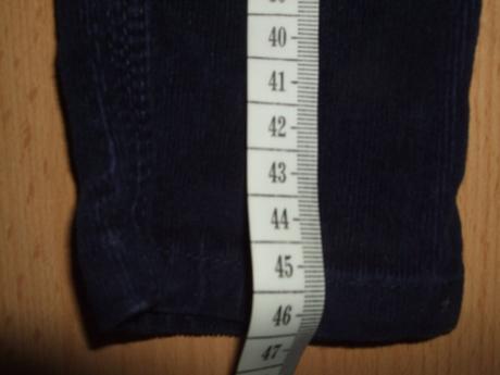 Elastické kordové kalhoty tu- nenošené, tu,80