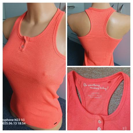 Tílko neón zn."zara girls" vel."140", zara,140