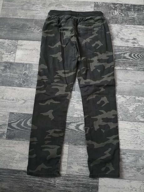 Kalhoty chlapecké maskáčové, next,134