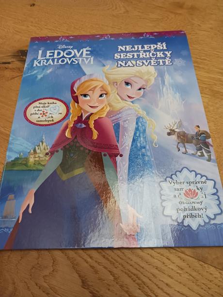Frozen kniha.,