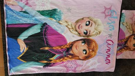 Dětské povlečení frozen s elzou a annou, šířka (cm): 90,délka (cm): 120