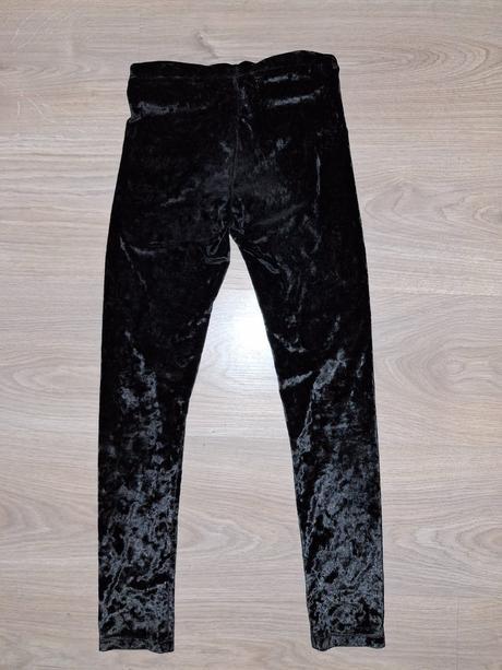 Sametové legíny hm, h&m,134