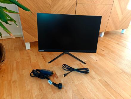 Monitor lenovo l24i-10 (65d6kac3eu) černý, lenovo