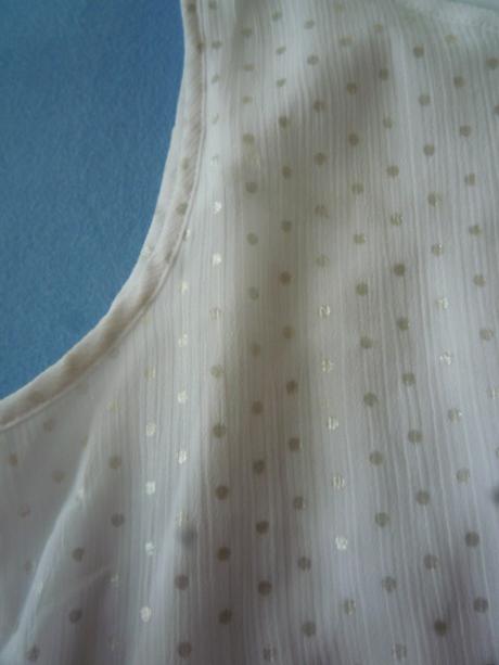 Bílé třpytivé šaty vel. 152, kappahl,152