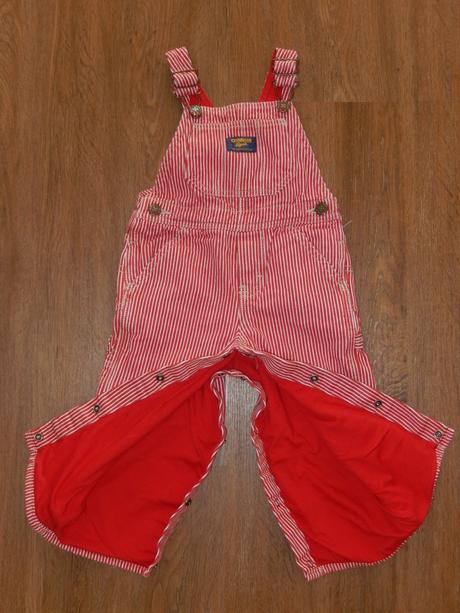 Pruhované podšité kalhoty, oshkosh,92