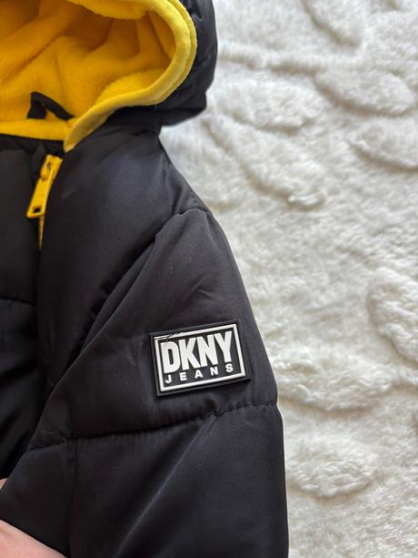 Zimni kombinéza černá zn. dkny - v.6/9 měs., dkny,74