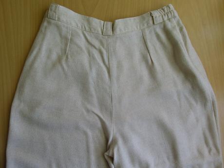 Letní lněné kalhoty, vel. 42, 42
