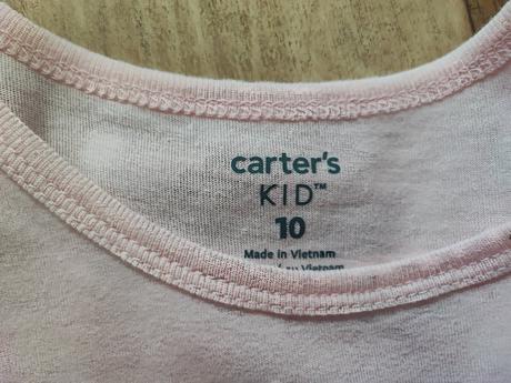 Světle růžové šaty, carter's,140