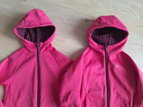 Softshelové bundy 5 a 6 let, quechua,116