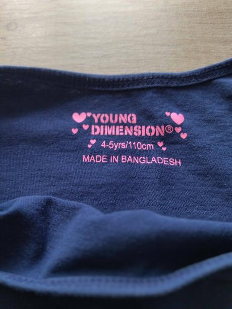 Dívčí tilko, young dimension,110