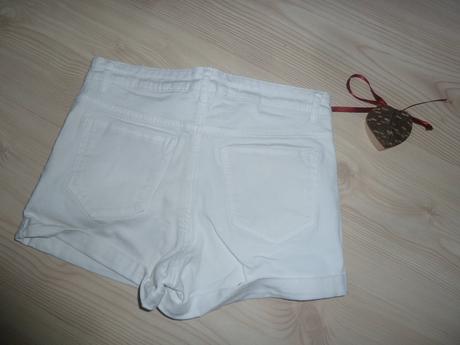 Riflové kraťasy, h&m,152