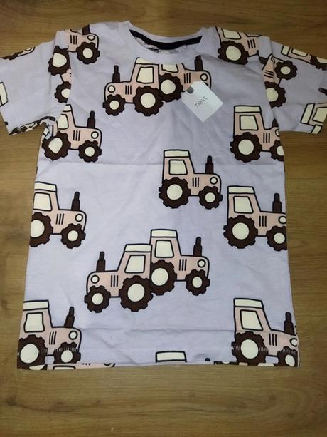 Tričko s traktory 122 next, next,122