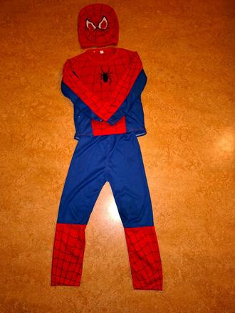 Kostým spiderman vel. 122 - 128, 
