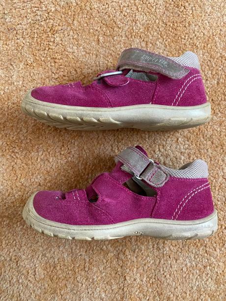 Superfit kožené sandále vel. 25, stélka 16,5 cm, superfit,25