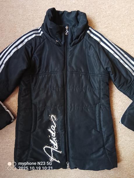 Bunda delší zn."adidas" vel."140", adidas,140
