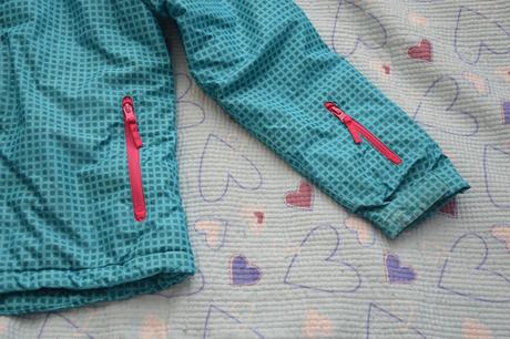 Lyžařská dívčí zimní bunda, 152