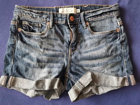 Riflové kraťasy, h&m,158