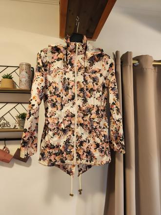 Kytičková bunda kabátek xs/s, 164/170, xs