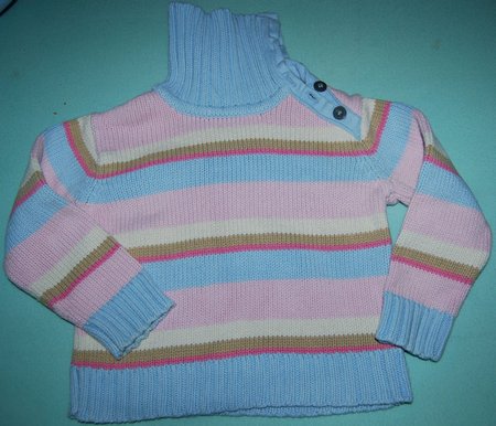 Proužkový svetr, 110