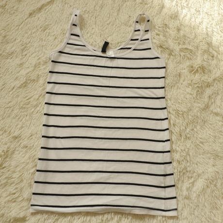 Tilko s pruhy cerno-bile 36 h&m, h&m,36