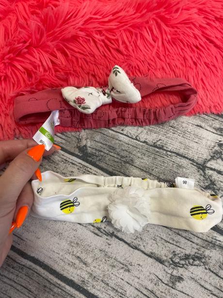 Dívčí čelenky c&a 80/86, c&a