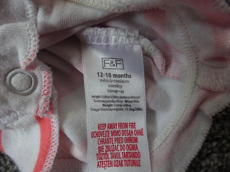 Letní overal, vel. 86, f&f,86