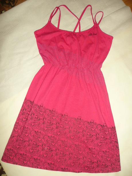 Šaty vel 40 růžové ptáčci, 38 / 40