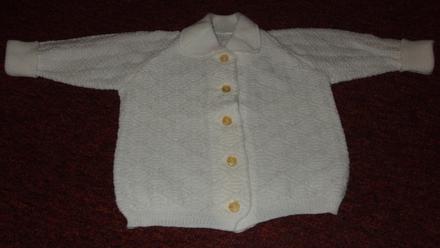 Bílý svetr 80/86, 80