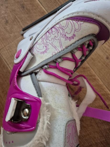 Dívčí rostoucí lední brusle worker vel. 30-33, 30