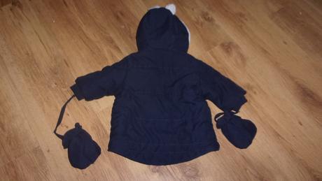 Zimní kabátek zn. c&a, vel. 68, c&a,68